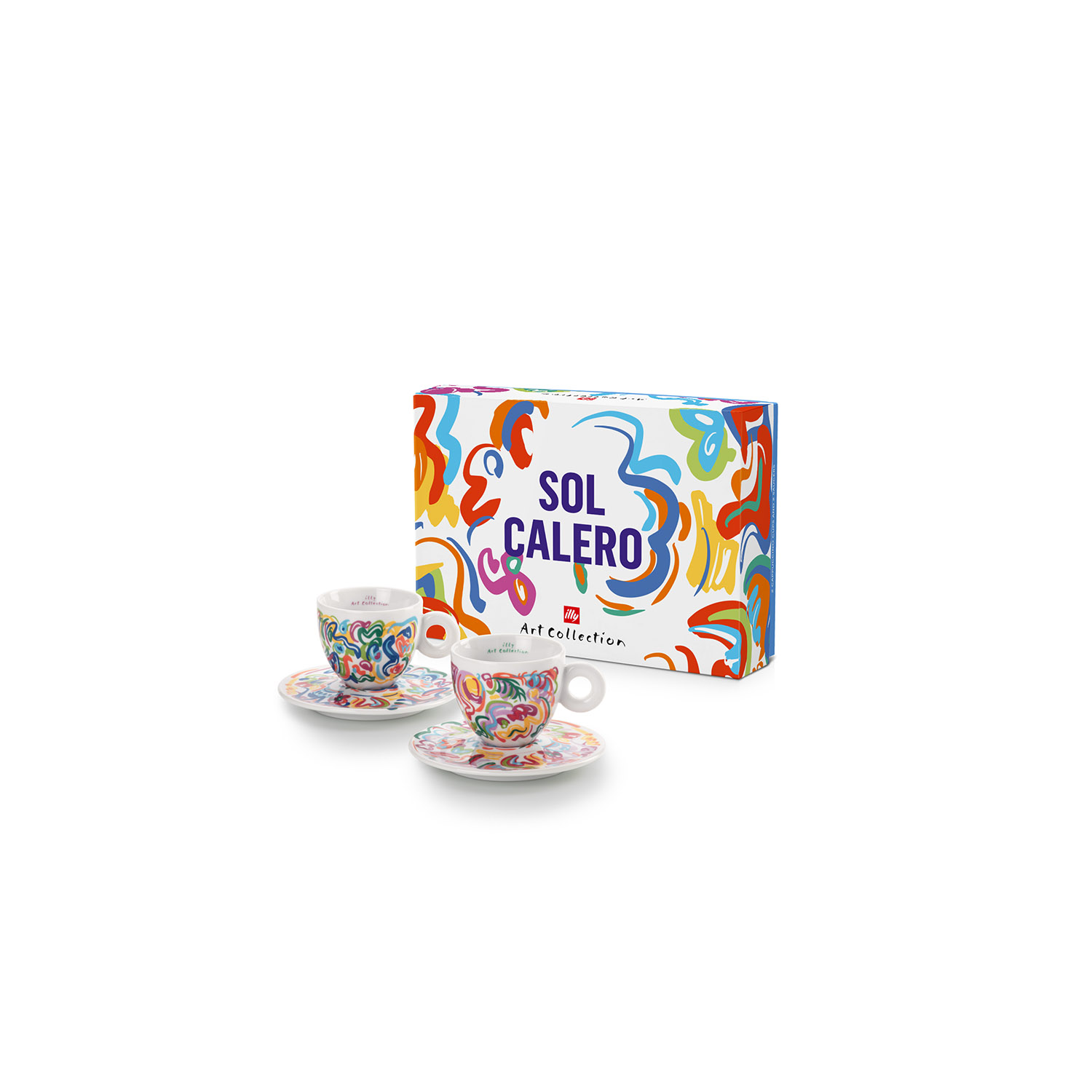 GIFT SET SOL CALERO 2 CAPPUCCINO CUPS, Cups, 02-02-6096
