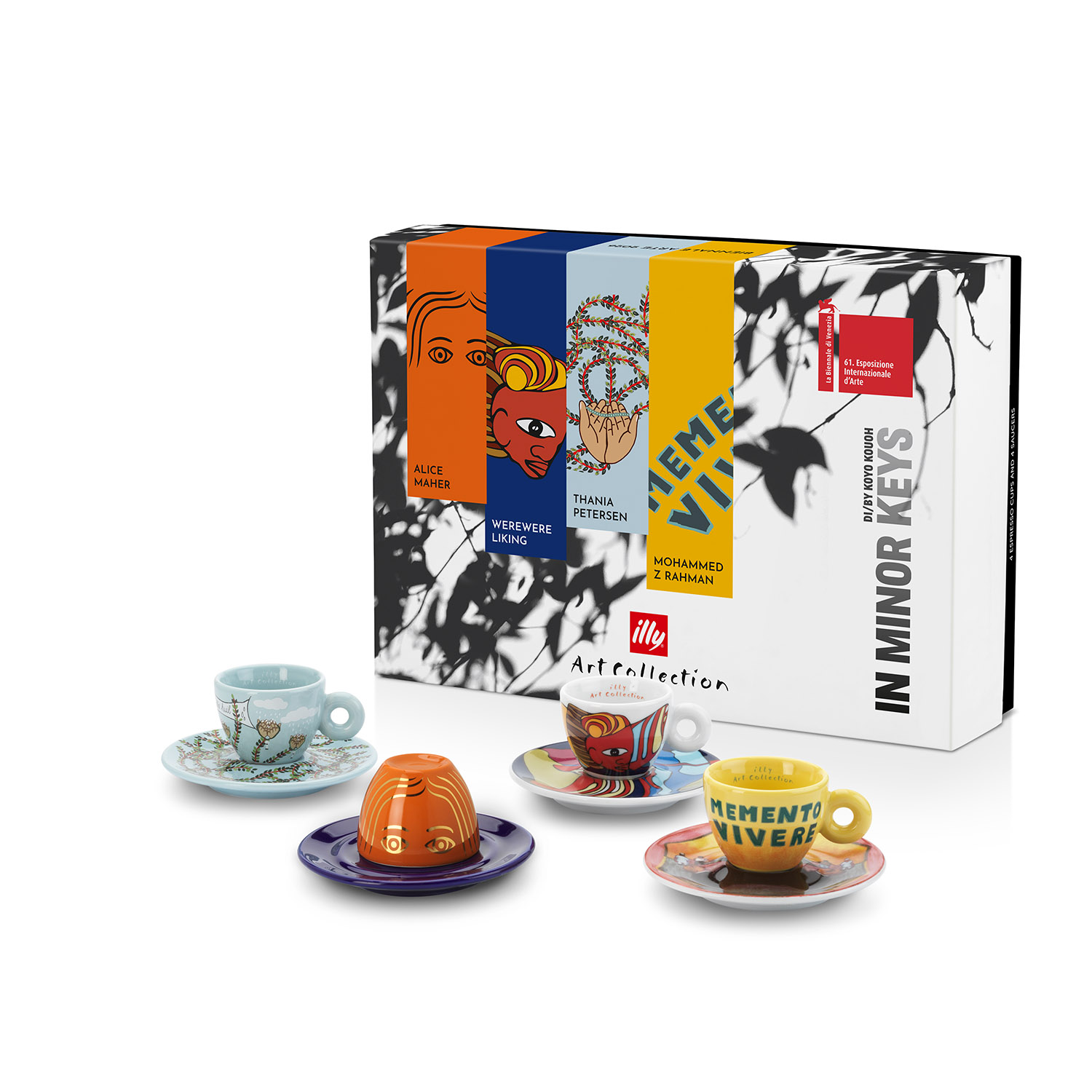 ΣΕΤ ΔΩΡΟΥ BIENNALE 2026-4 ESPRESSO CUPS, Φλιτζάνια , 02-02-6155