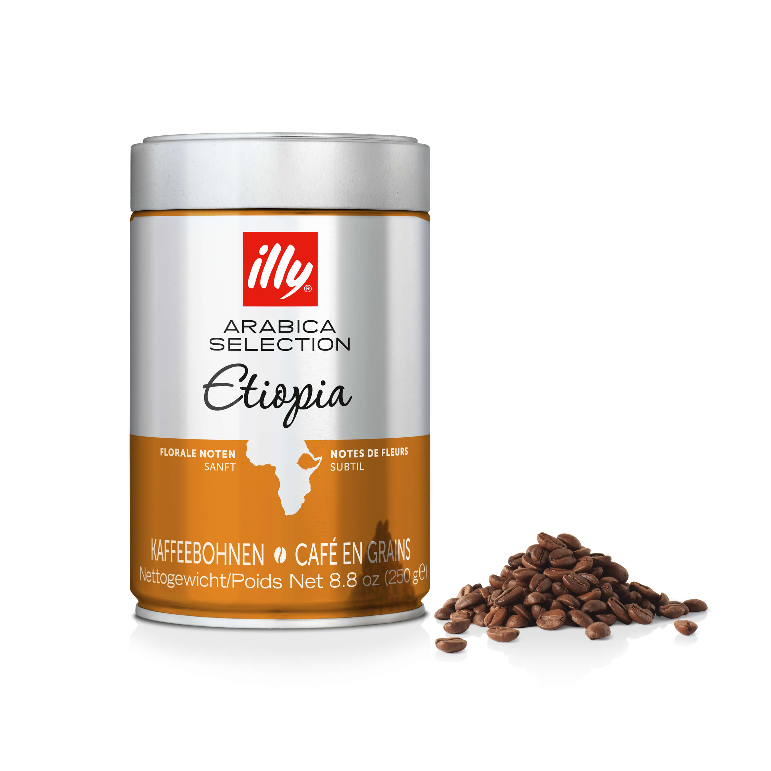Espresso Whole Beans Arabica Selection ETHIOPIA - 250g, Single Origin, 01-02-0035