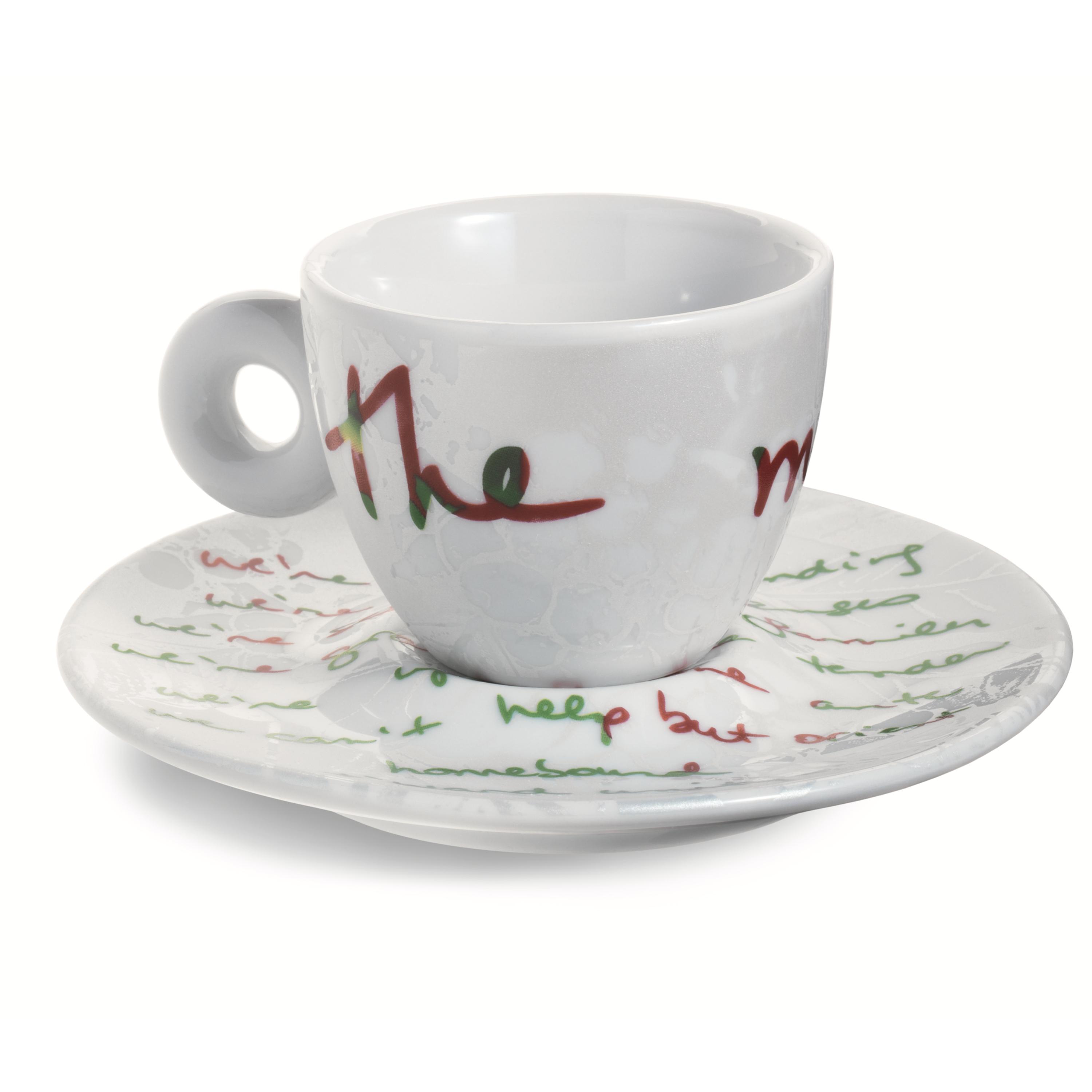illy Art Collection ALANIS MORISSETTE Gift Set 2 Espresso Cups + 250gr illy Espresso Ground + DVD, Cups, 02-02-6024