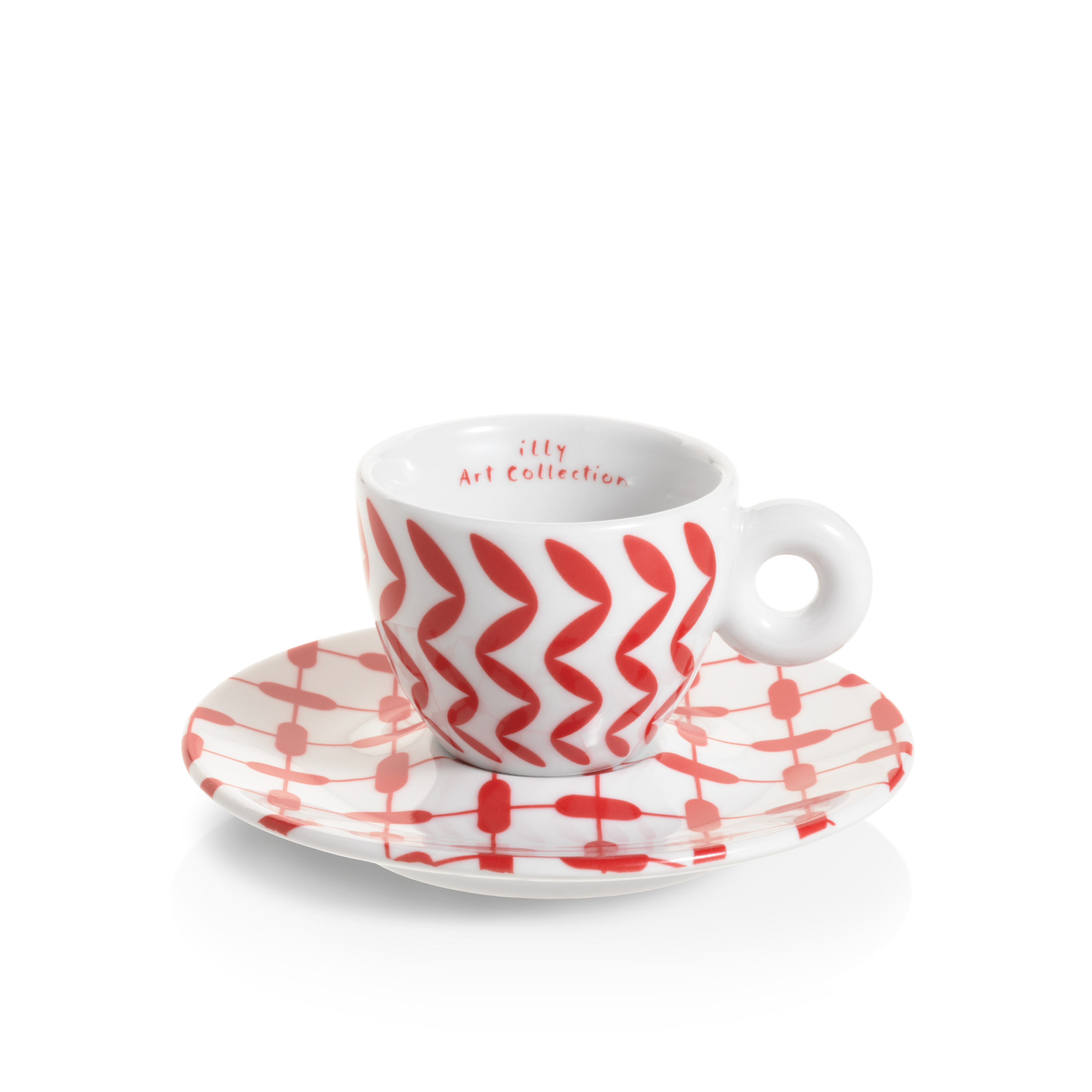 illy Art Collection MONA HATOUM Gift Set 2 Espresso Cups, Cups, 02-02-6075