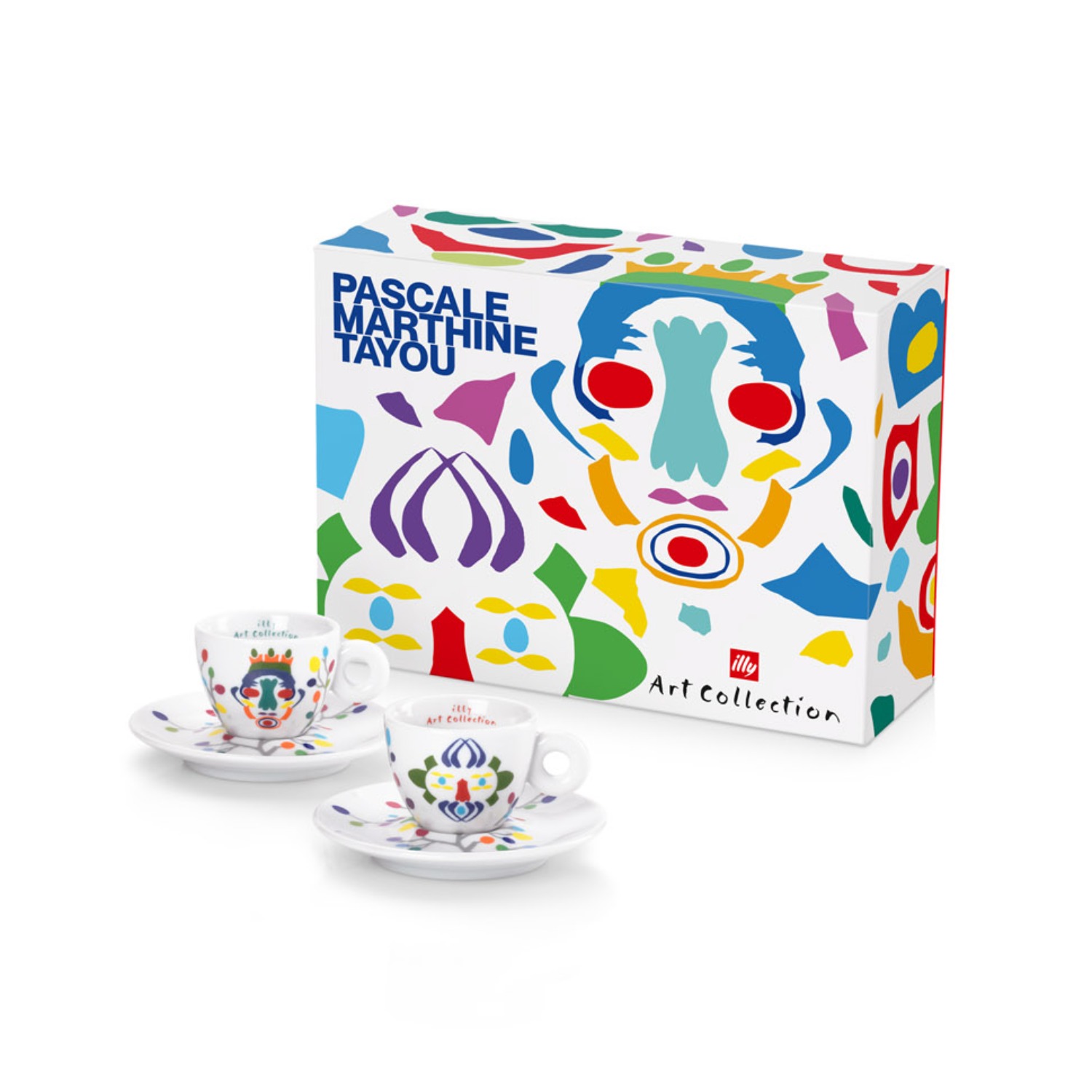 illy Art Collection PASCALE MARTHINE TAYOU Gift Set 2 Espresso Cups, Cups, 02-02-6088
