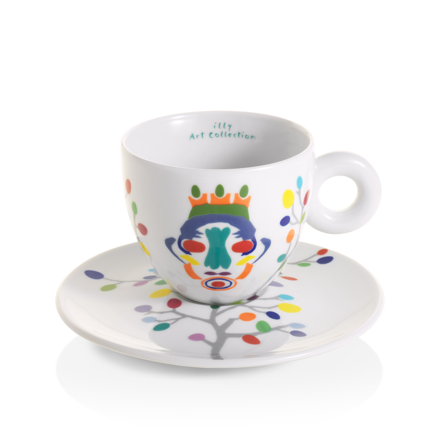illy Art Collection PASCALE MARTHINE TAYOU Gift Set 2 Cappuccino Cups, Cups, 02-02-6089