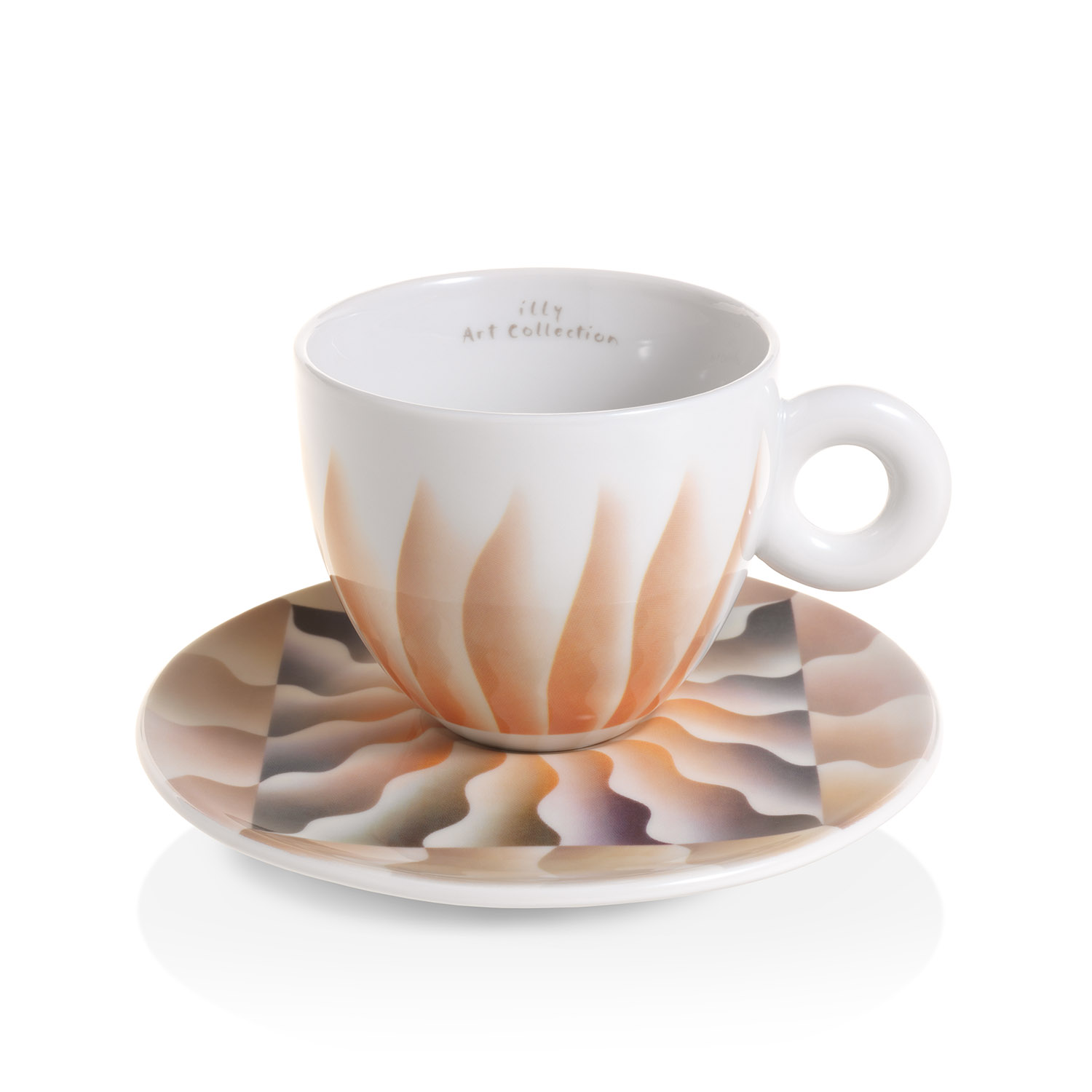 illy Art Collection JUDY CHICAGO Gift Set 4 Cappuccino Cups, Cups, 02-02-6093