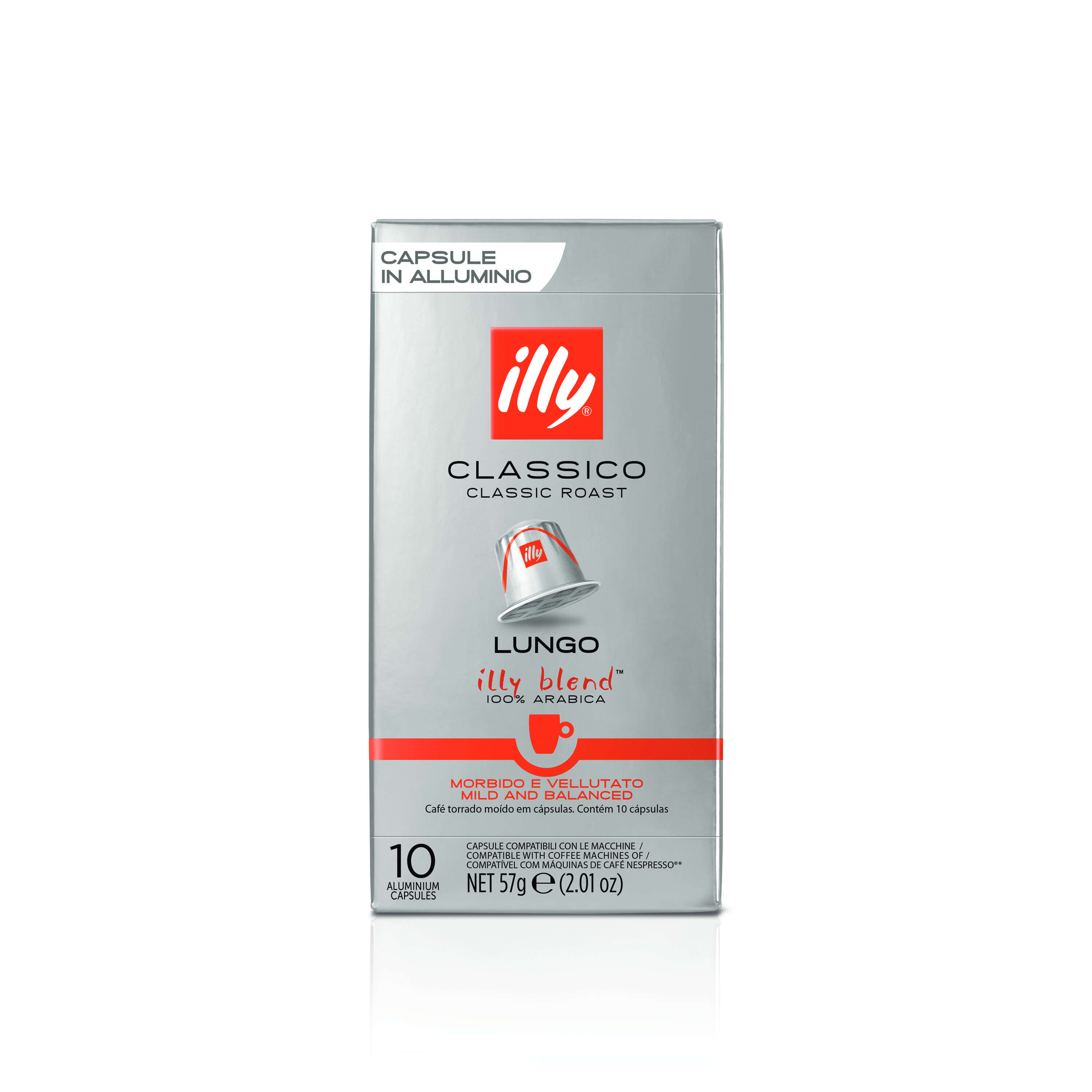 illy Espresso Compatible* Capsules LUNGO, Compatible Capsules, 01-05-0013