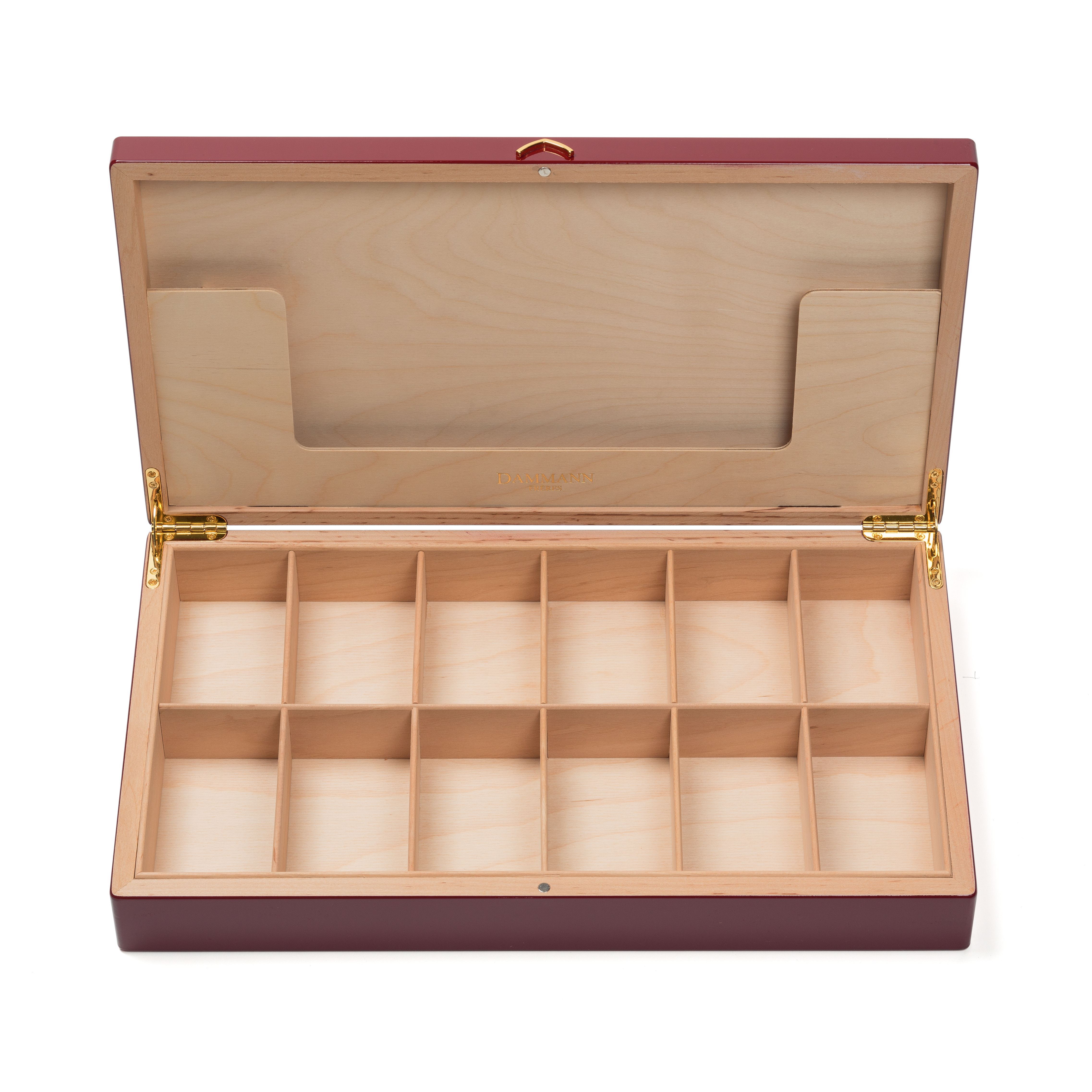 Dammann Frères Wooden Tea Box (up to 72 sachets), Caddy / Container, 18-21-1200