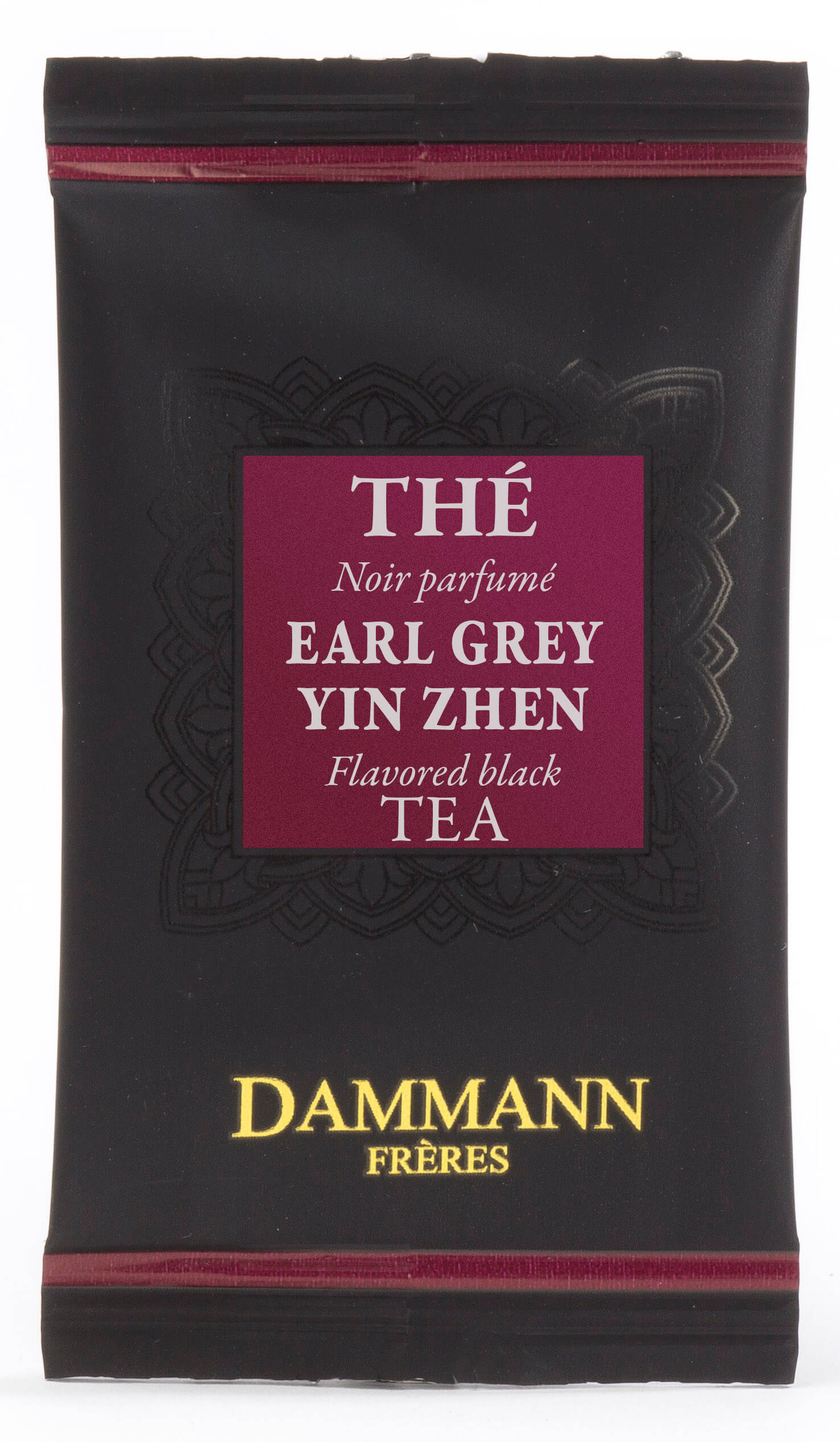 Dammann Tea Earl Grey 24 Cristal® tea bags, Black Flavored Tea, 18-20-0102