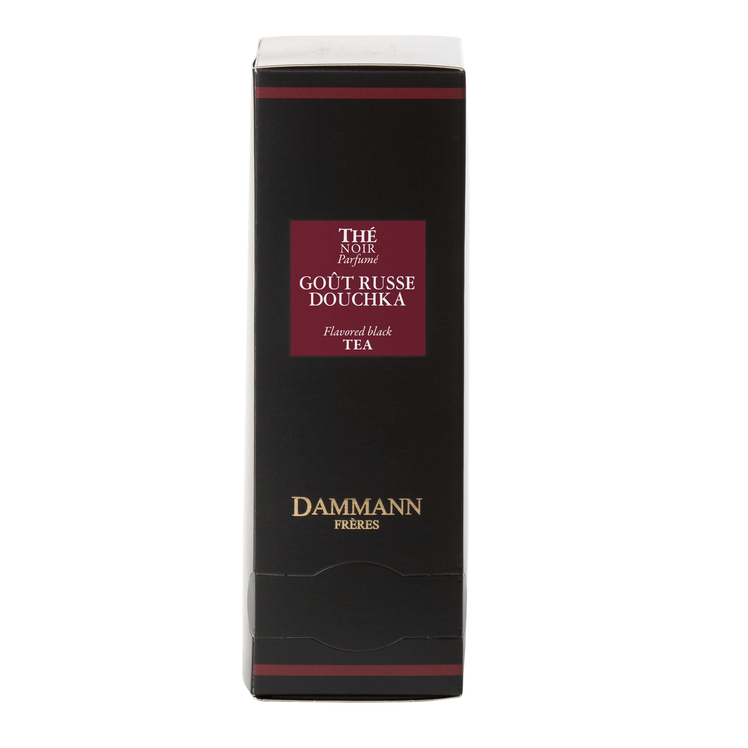 Dammann Tea Gout Russe 24 Cristal® tea bags, Black Flavored Tea, 18-20-0111