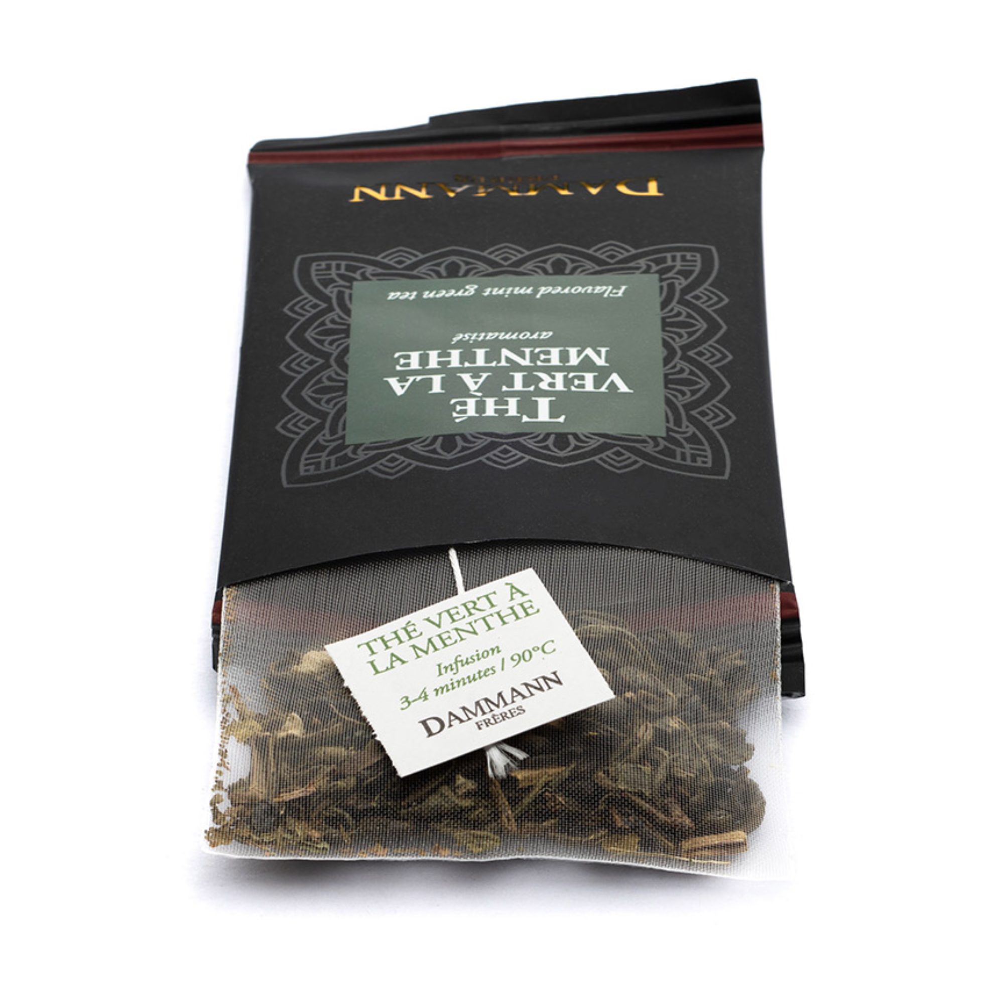 Dammann Tea Vert Menthe 24 Cristal® tea bags, Green Tea, 18-20-0207