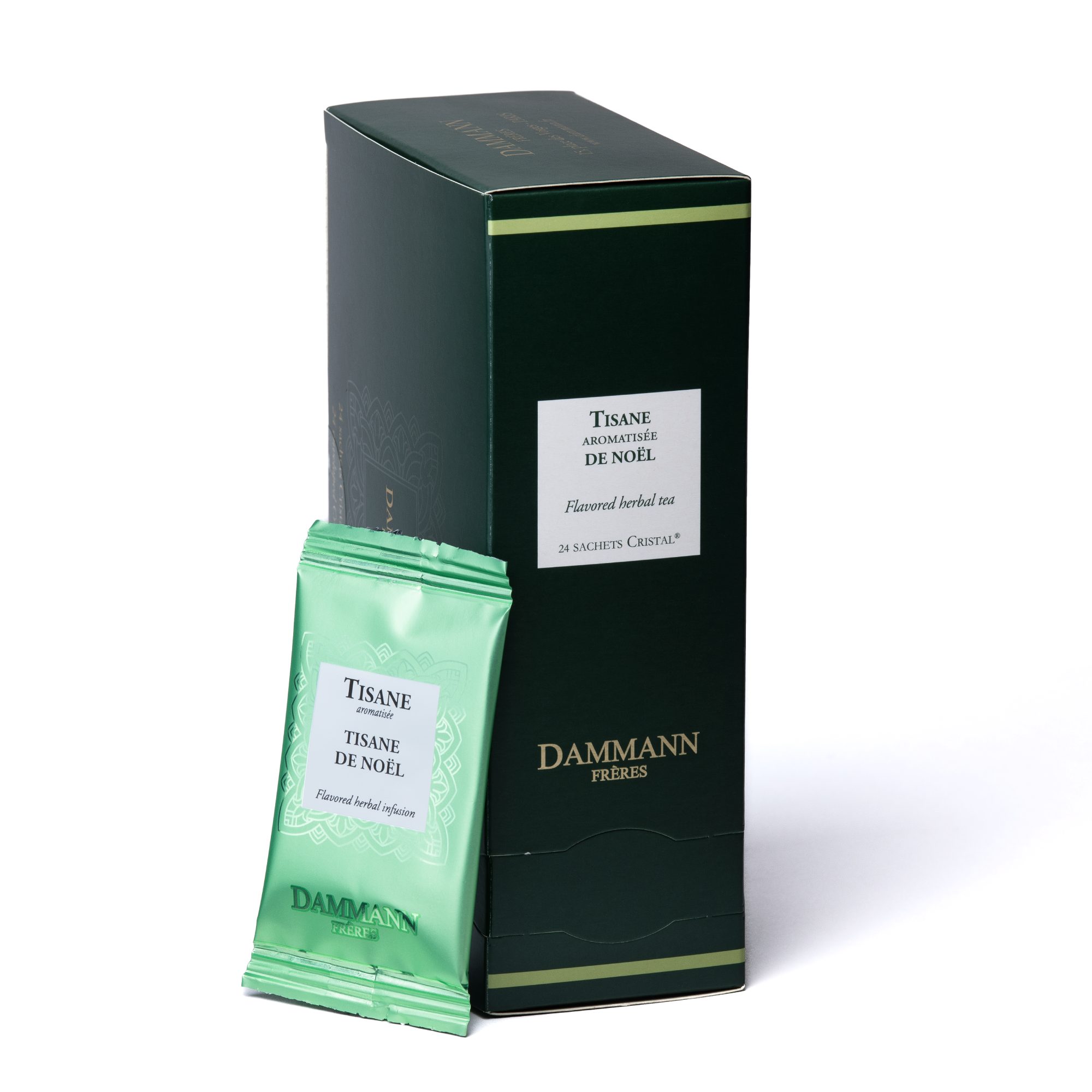 Dammann Tea Rooibos Tisane De Noël 24 Cristal® tea bags, Rooibos Tea, 18-20-0305