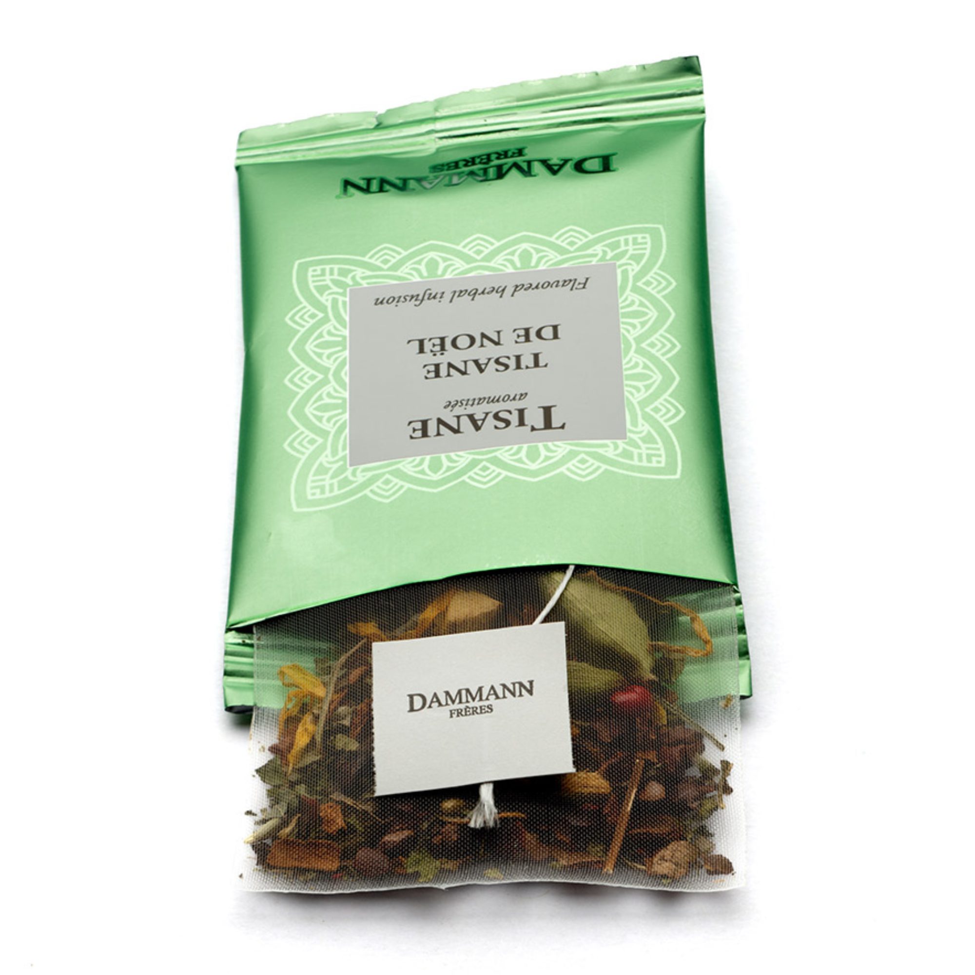 Dammann Tea Rooibos Tisane De Noël 24 Cristal® tea bags, Rooibos Tea, 18-20-0305