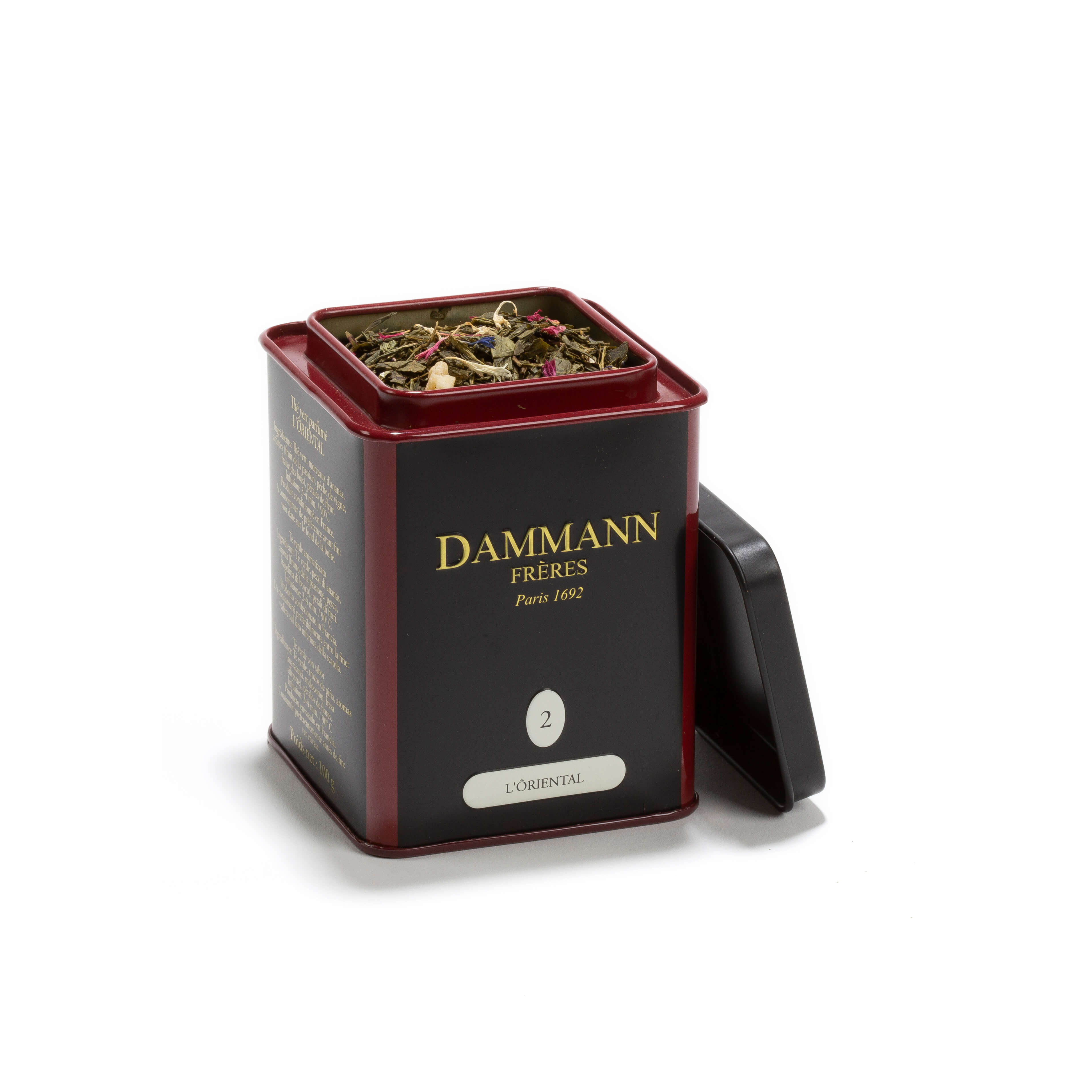 Dammann Loose Tea L'Oriental, Green Flavored Tea, 18-20-2005