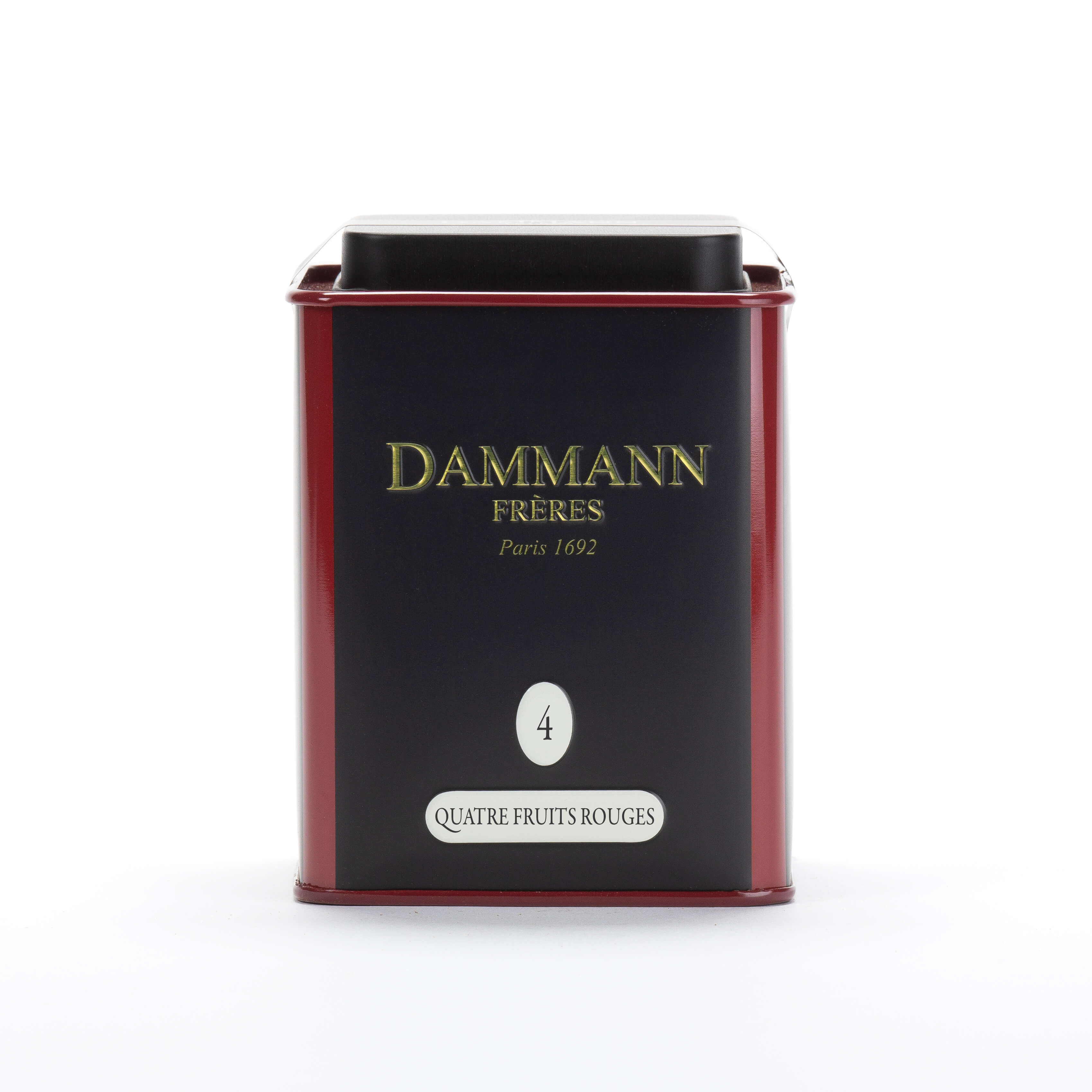 Dammann Loose Tea 4 Fruits Rouges, Black Flavored Tea, 18-20-2011