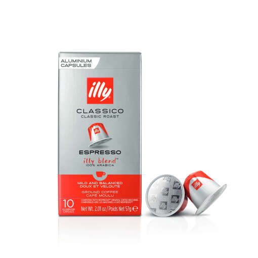 Κάψουλες illy CLASSICO Συμβατές με μηχανές Nespresso*, Κάψουλες Compatible, 01-05-0010