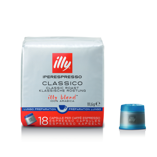 Iperespresso Capsules LUNGO - 18 capsules, Blend, 01-04-0202