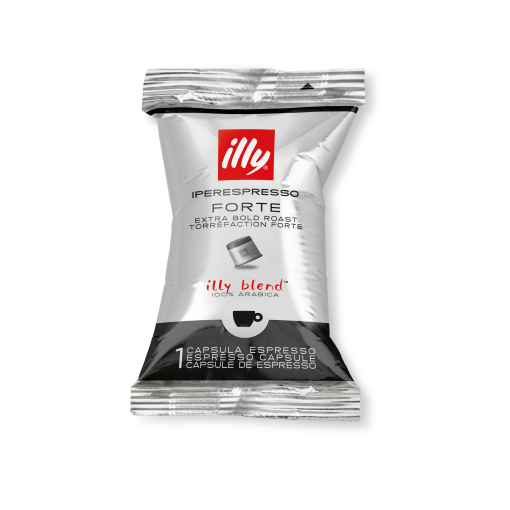 Iperespresso Capsules Single Flowpack FORTE - 1 capsule, Blend, 01-04-1100