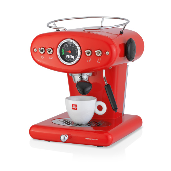 ILLY X1 ANNIVERSARY ECO MODE RED-IPERESPRESSO, Iperespresso Capsule Machines, 70-02-9697