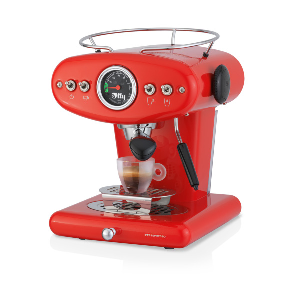 ILLY X1 ANNIVERSARY ECO MODE RED-IPERESPRESSO, Iperespresso Capsule Machines, 70-02-9697