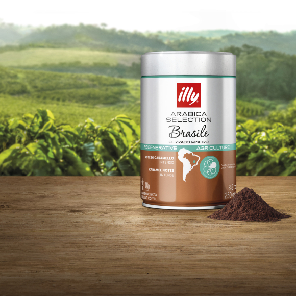 Ground Espresso BRAZIL CERRADO MINEIRO 250gr, Espresso Ground Coffee, 01-02-0038