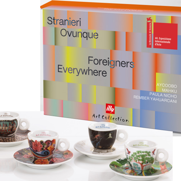 ΣΕΤ ΔΩΡΟΥ BIENNALE 2024-4 ESPRESSO CUPS, Φλιτζάνια , 02-02-6132