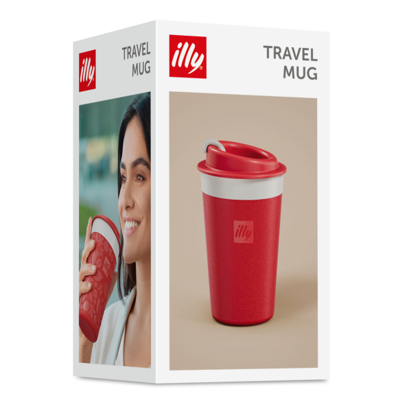 Travel Mug illy Κόκκινο, Αξεσουάρ Καφέ, 02-06-0092