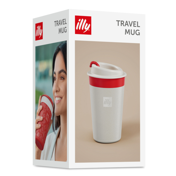 Travel Mug illy Λευκό, Αξεσουάρ Καφέ, 02-06-0093