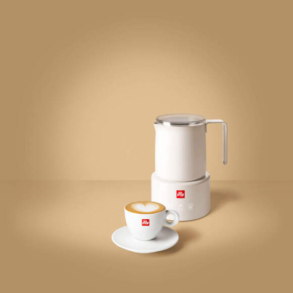 illy Electric Milk Frother Λευκό, Αξεσουάρ Καφέ, 02-07-0102
