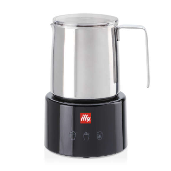 illy Electric Milk Frother Μαύρο, Αξεσουάρ Καφέ, 02-07-0103