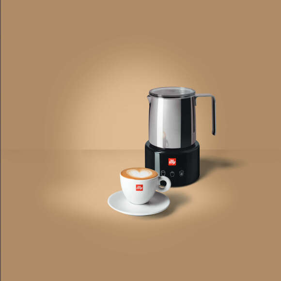 illy Electric Milk Frother Μαύρο, Αξεσουάρ Καφέ, 02-07-0103