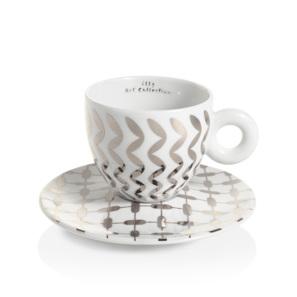 illy Art Collection MONA HATOUM Gift Set 6 Cappuccino Cups, Cups, 02-02-6078