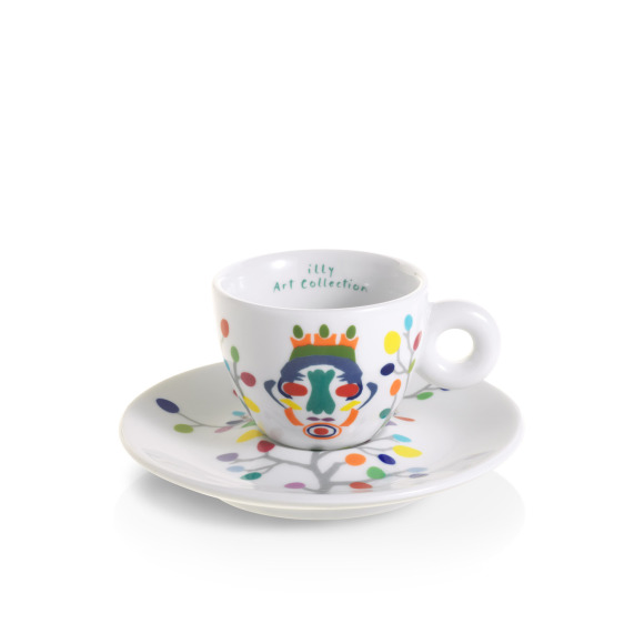 illy Art Collection PASCALE MARTHINE TAYOU Gift Set 2 Espresso Cups, Cups, 02-02-6088