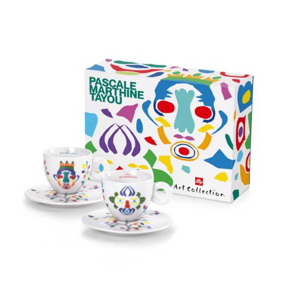 illy Art Collection PASCALE MARTHINE TAYOU Gift Set 2 Cappuccino Cups, Cups, 02-02-6089