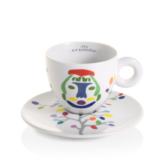 illy Art Collection PASCALE MARTHINE TAYOU Gift Set 6 Cappuccino Cups, Cups, 02-02-6091