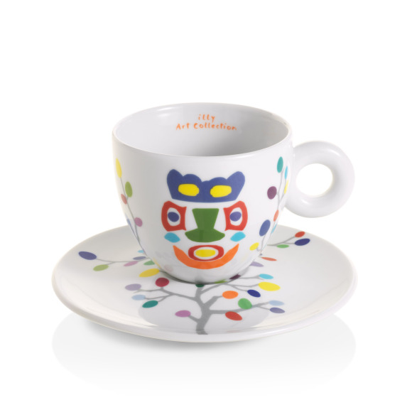 illy Art Collection PASCALE MARTHINE TAYOU Gift Set 6 Cappuccino Cups, Cups, 02-02-6091