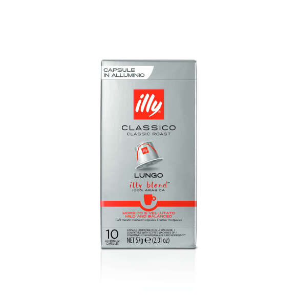 Κάψουλες illy LUNGO Συμβατές με μηχανές Nespresso*, Κάψουλες Compatible, 01-05-0013