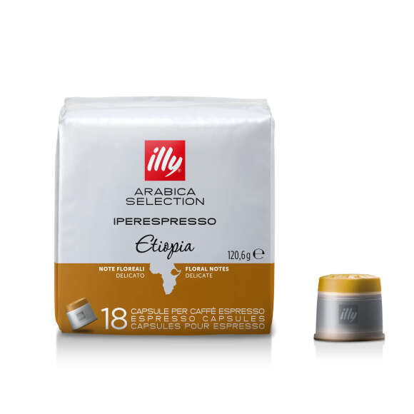 Iperespresso Capsules Arabica Selection ETHIOPIA - 18 capsules, Single Origin, 01-04-0206