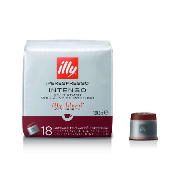 Iperespresso Capsules INTENSO - 18 capsules (-0,70€), Blend, 01-04-2201