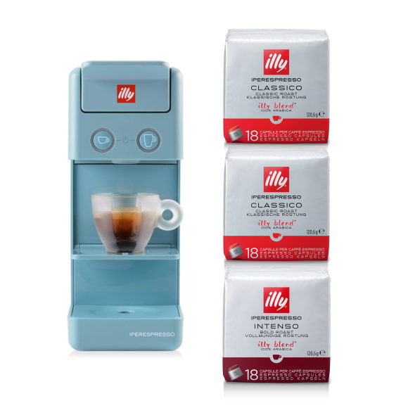 Iperespresso Y3.3 + 54 ΚΑΨΟΥΛΕΣ, Μηχανή Για Κάψουλες IPERESPRESSO, 555
