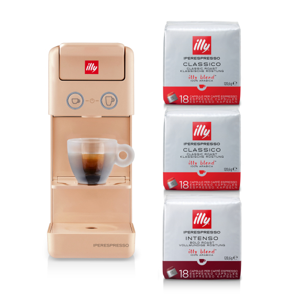 Iperespresso Y3.3 + 54 ΚΑΨΟΥΛΕΣ, Μηχανή Για Κάψουλες IPERESPRESSO, 555