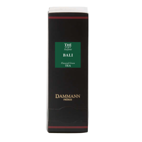 Dammann Tea Bali 24 Cristal® tea bags, Green Flavored Tea, 18-20-0110