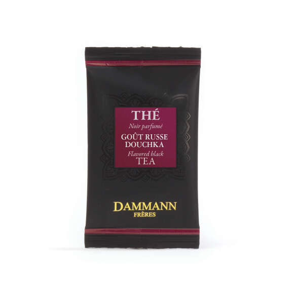 Dammann Tea Gout Russe 24 Cristal® tea bags, Black Flavored Tea, 18-20-0111