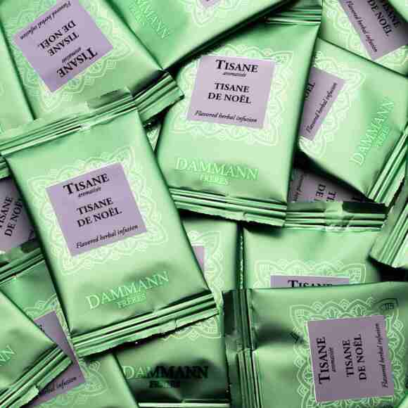 Dammann Tea Rooibos Tisane De Noël 24 Cristal® tea bags, Rooibos Tea, 18-20-0305