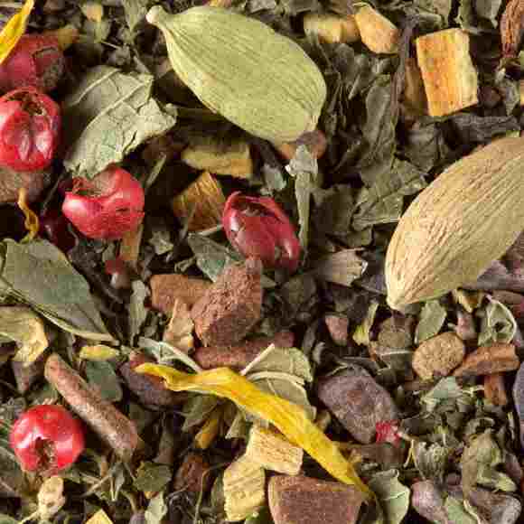 Dammann Tea Rooibos Tisane De Noël 24 Cristal® tea bags, Rooibos Tea, 18-20-0305