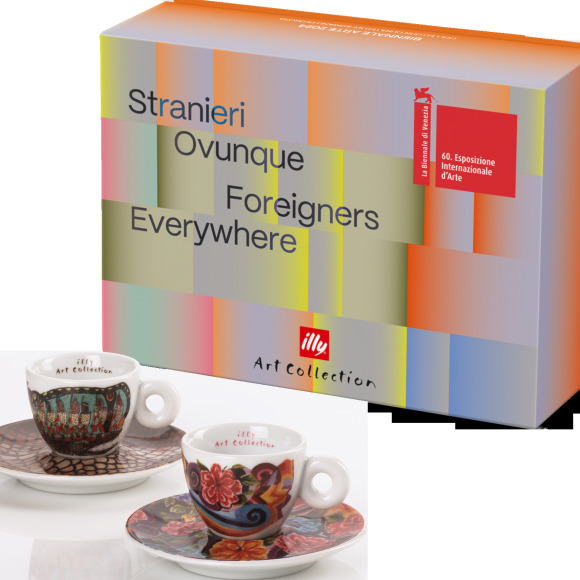 ΣΕΤ ΔΩΡΟΥ BIENNALE 2024-2 ESPRESSO CUPS/VERSION 1, Φλιτζάνια , 02-02-6130