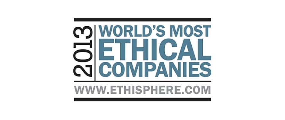 2013: MOST ETHICAL COMPANY