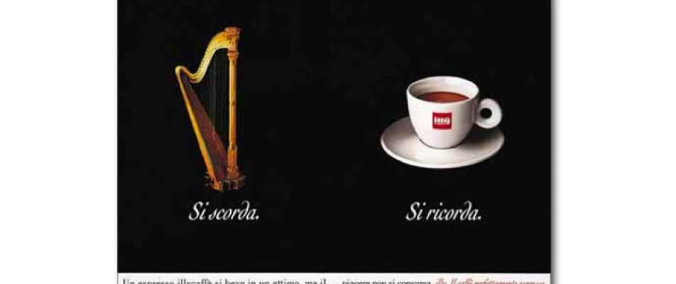 1992: COMMUNICATION OF THE UNIQUE ILLY BLEND